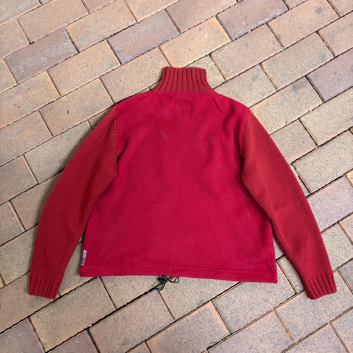 90s 몽클레르 그레노블 허스키 풀오버 하프 집 플리스 자켓 상품이미지6