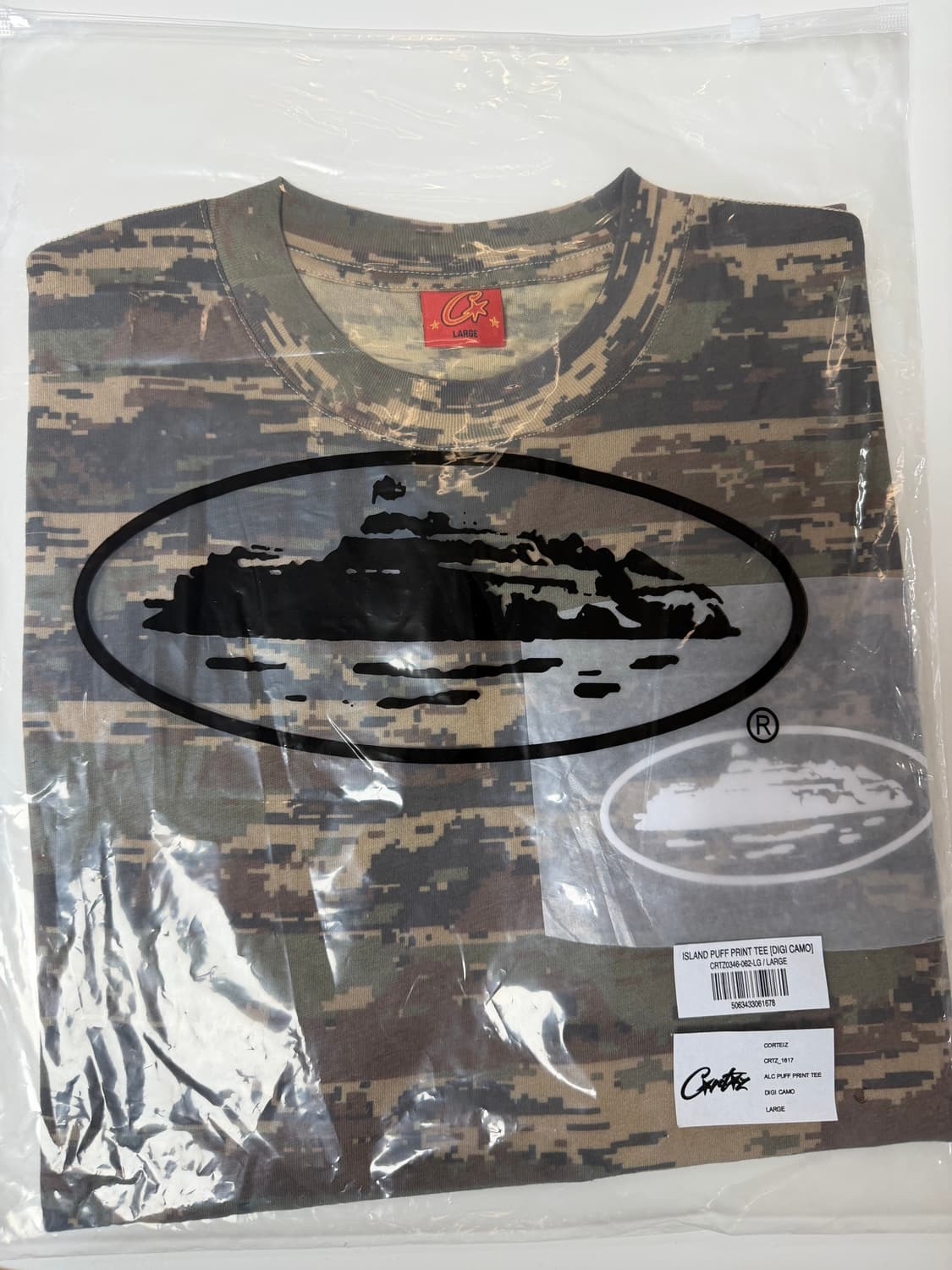 코르테이즈 corteiz 카모 digital camo puff 티셔츠 상품이미지3