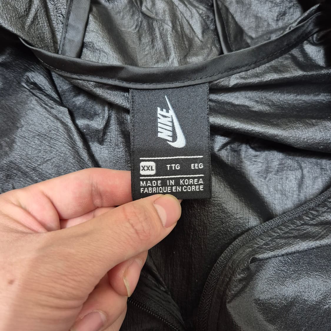 나이키 스우시 올드스쿨 후드 바람막이 자켓  상품이미지5