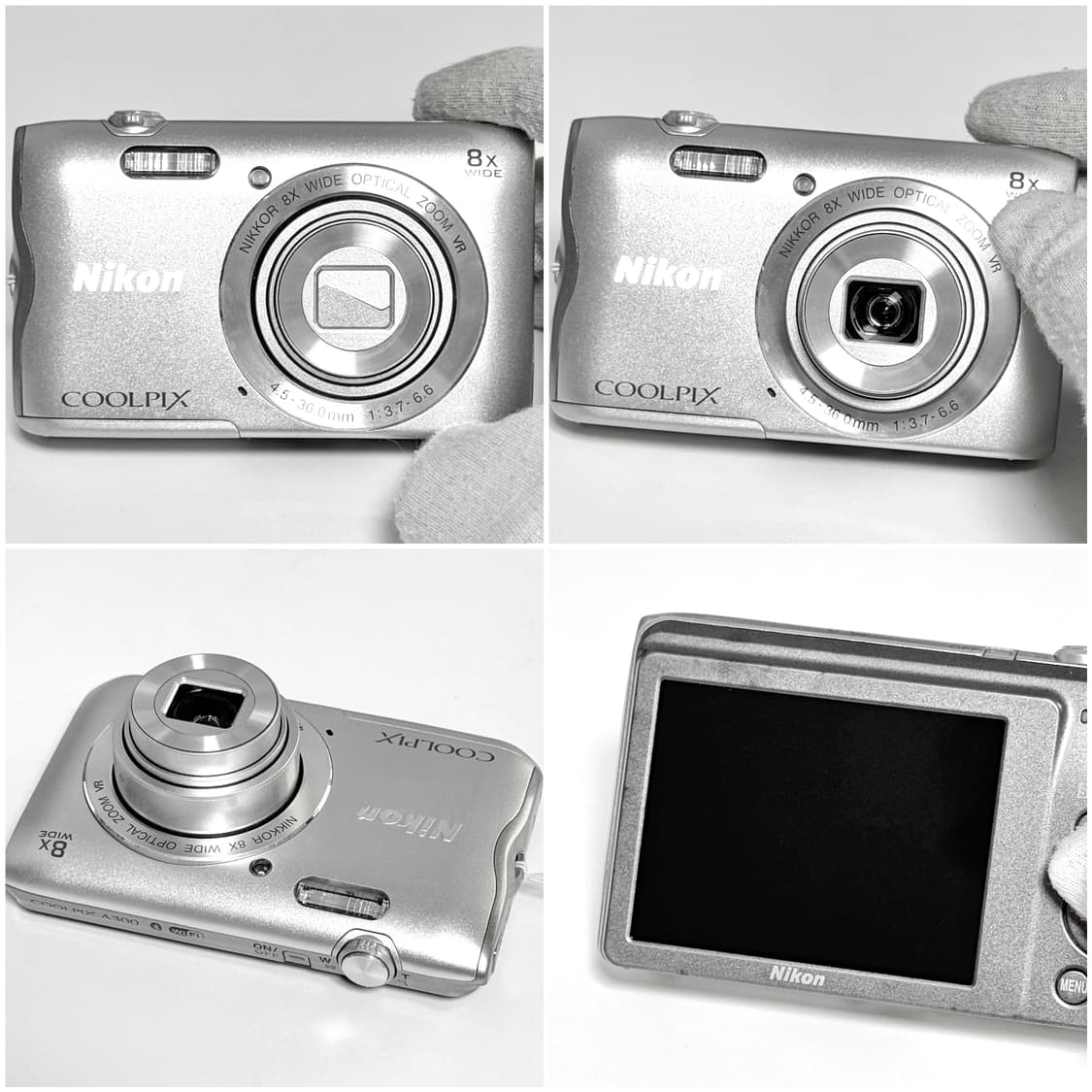 니콘 쿨픽스 A300 (S3700) 실버 빈티지디카 상품이미지3