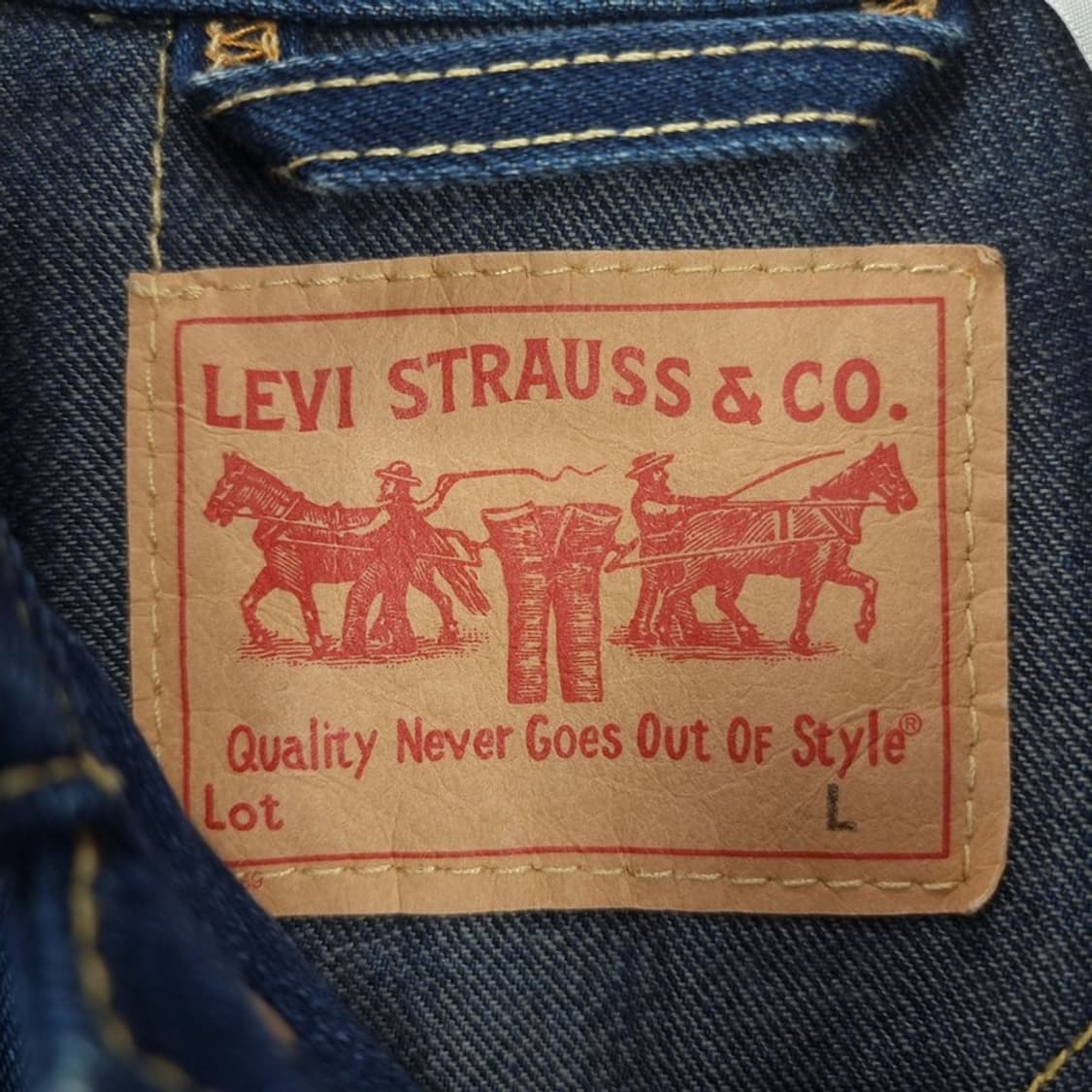 [리바이스] 타입원 트러커 데님 자켓 청자켓 M18743 상품이미지7