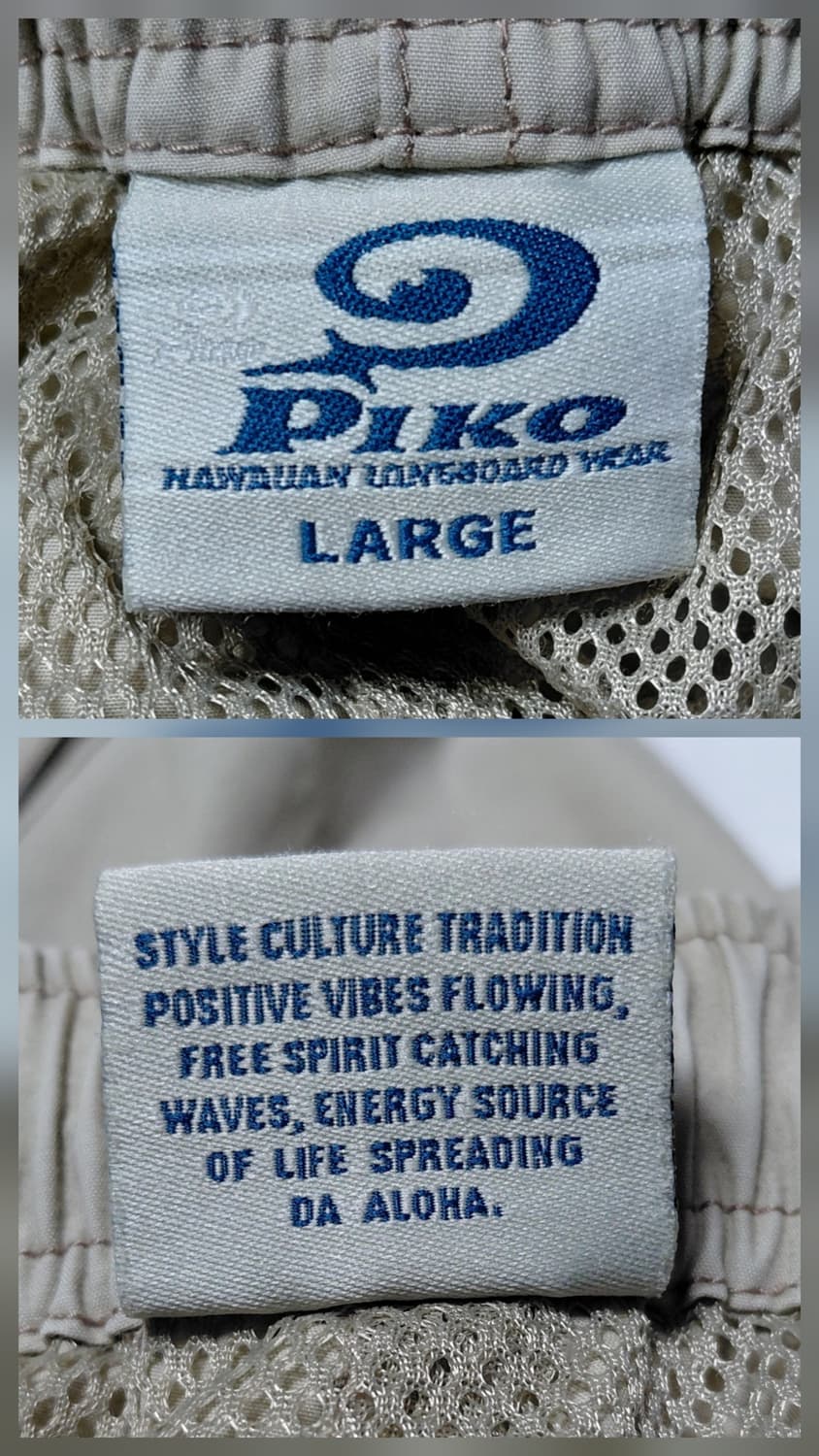 [Y2K/빈티지/L] PIKO 피코 테크니컬 7부 카고 팬츠 (베이지) 상품이미지5