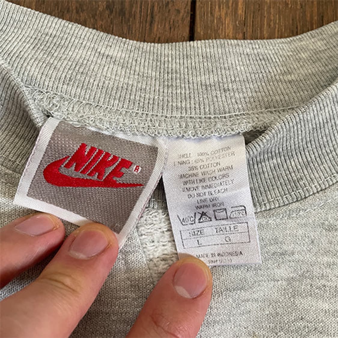 90s 나이키 스우시 빅로고 맨투맨 상품이미지3