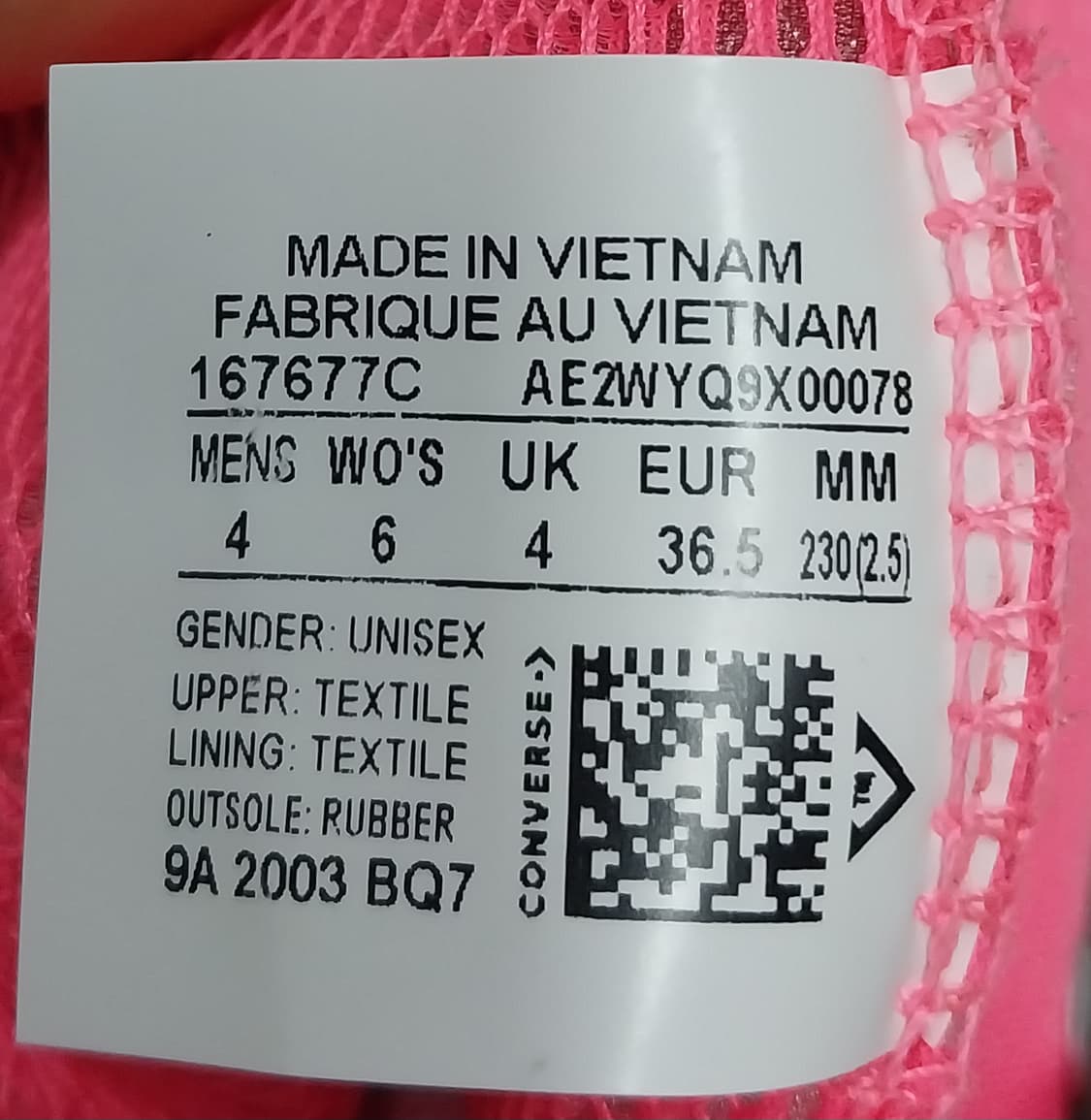 (새상품) 컨버스 70하이 척테일러 콘크리트 히트 230mm 상품이미지10