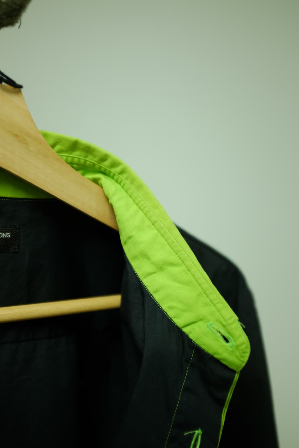 꼼데가르송 옴므플러스 네온라인셔츠 AD 2001 상품이미지7