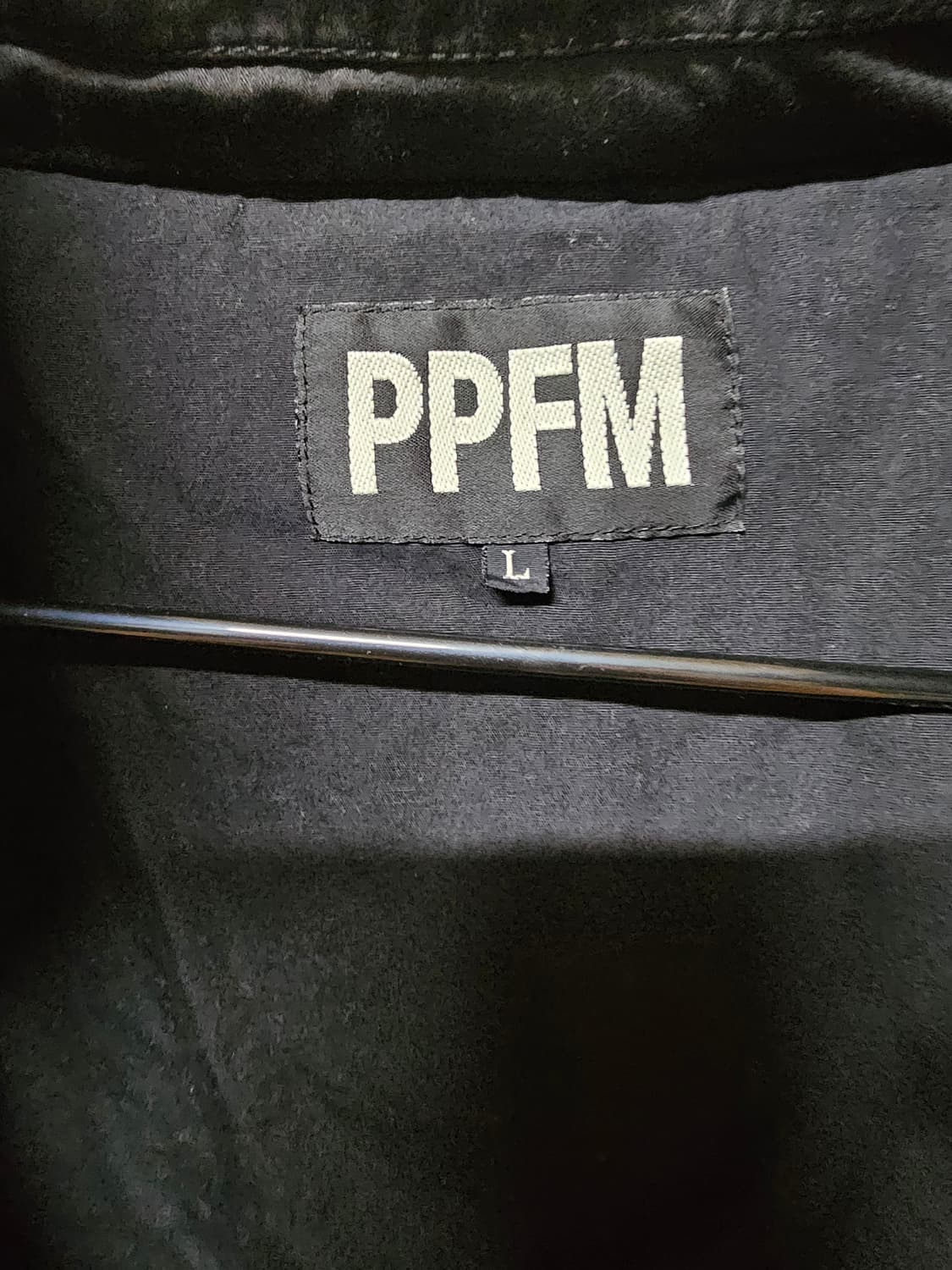 PPFM 피쉬테일 야상 자켓 블랙L 상품이미지3