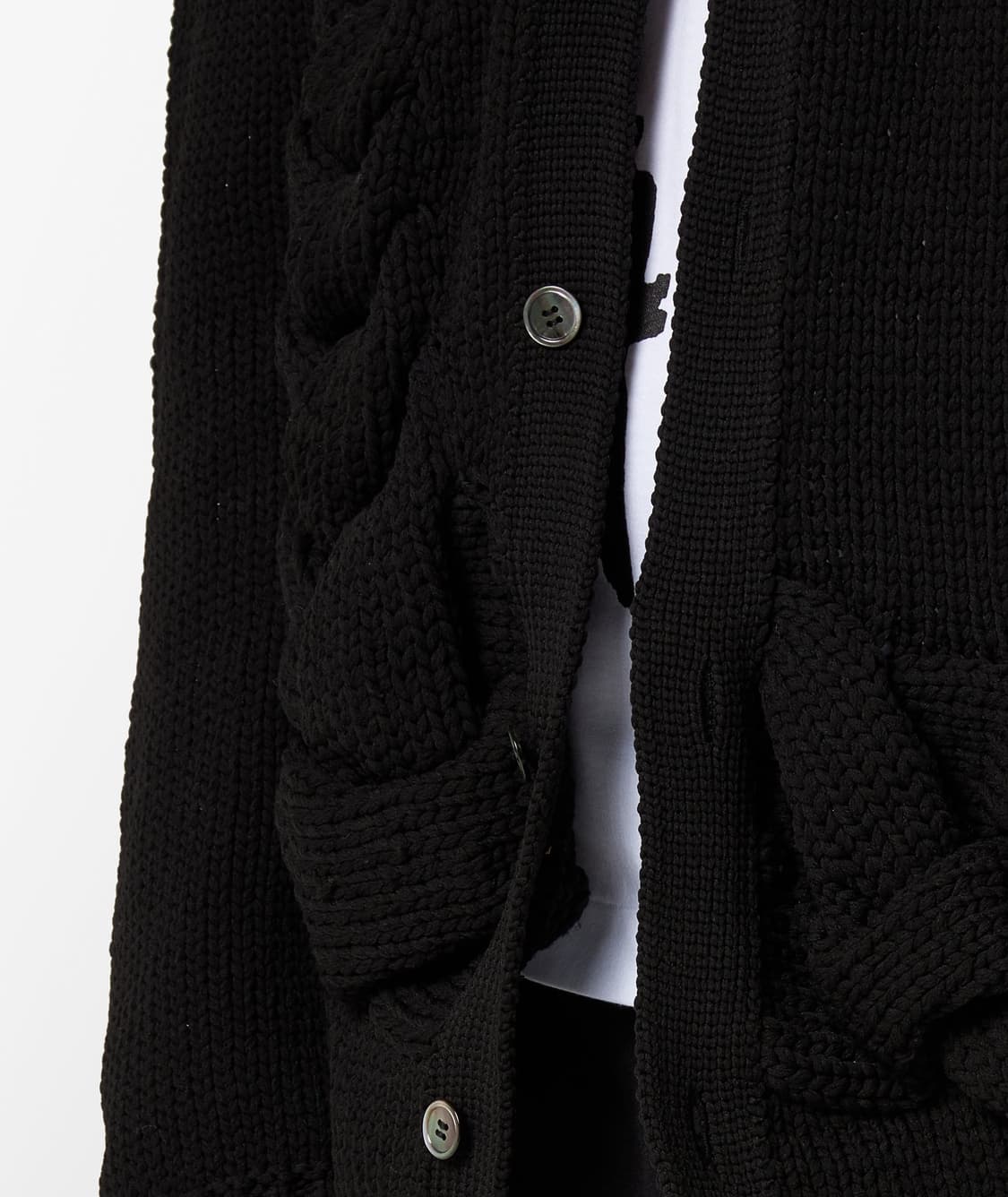 23aw 꼼데가르송 옴므플러스 니트 스웨터 m 상품이미지3