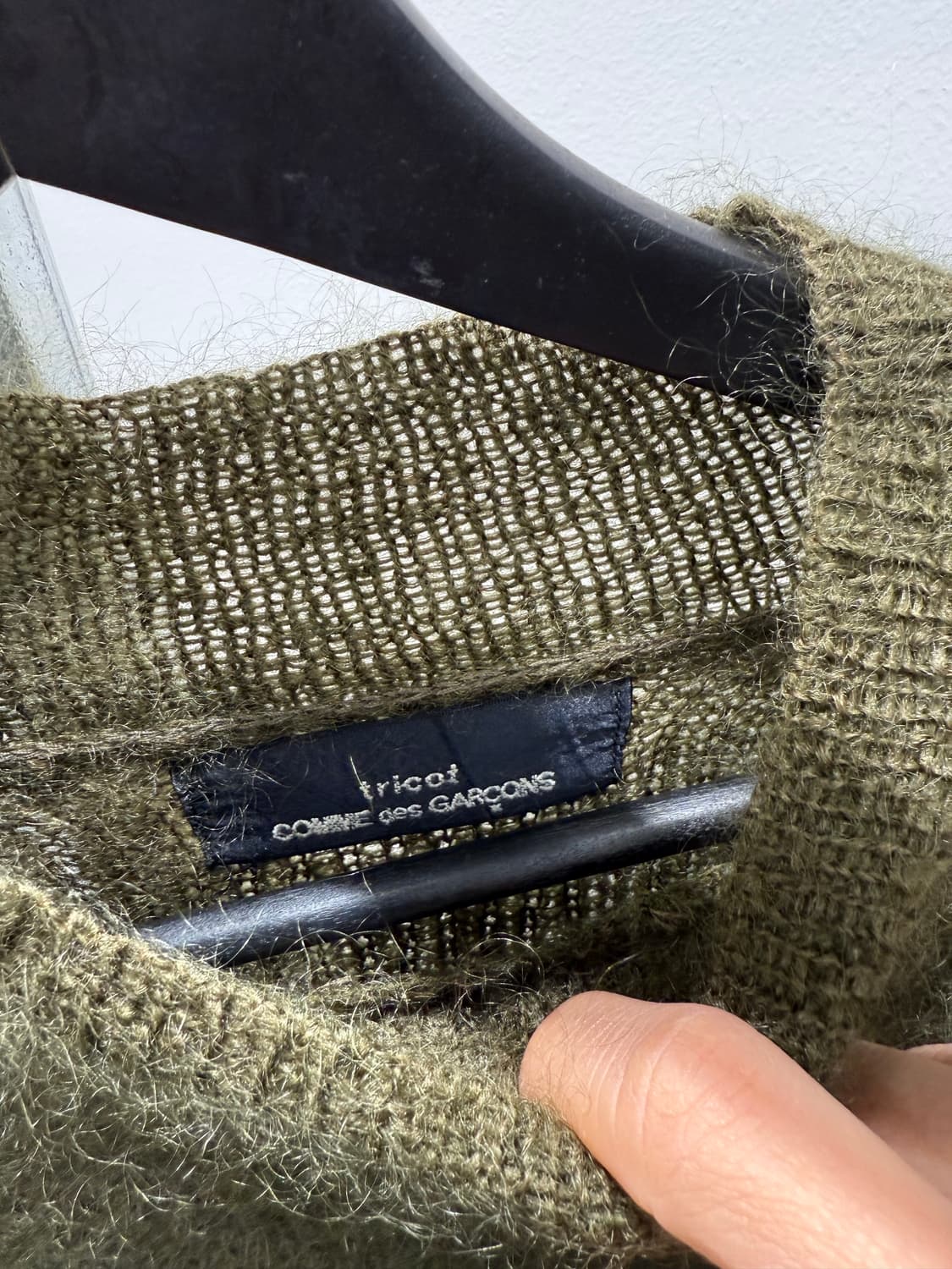 꼼데가르송 트리콧 니트 AD1994 상품이미지4