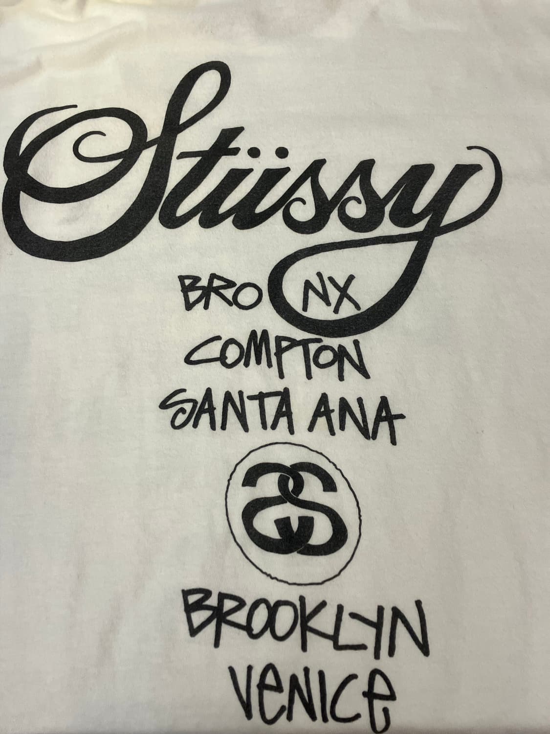 스투시 반팔 화이트 L  #csz1911  상품이미지5