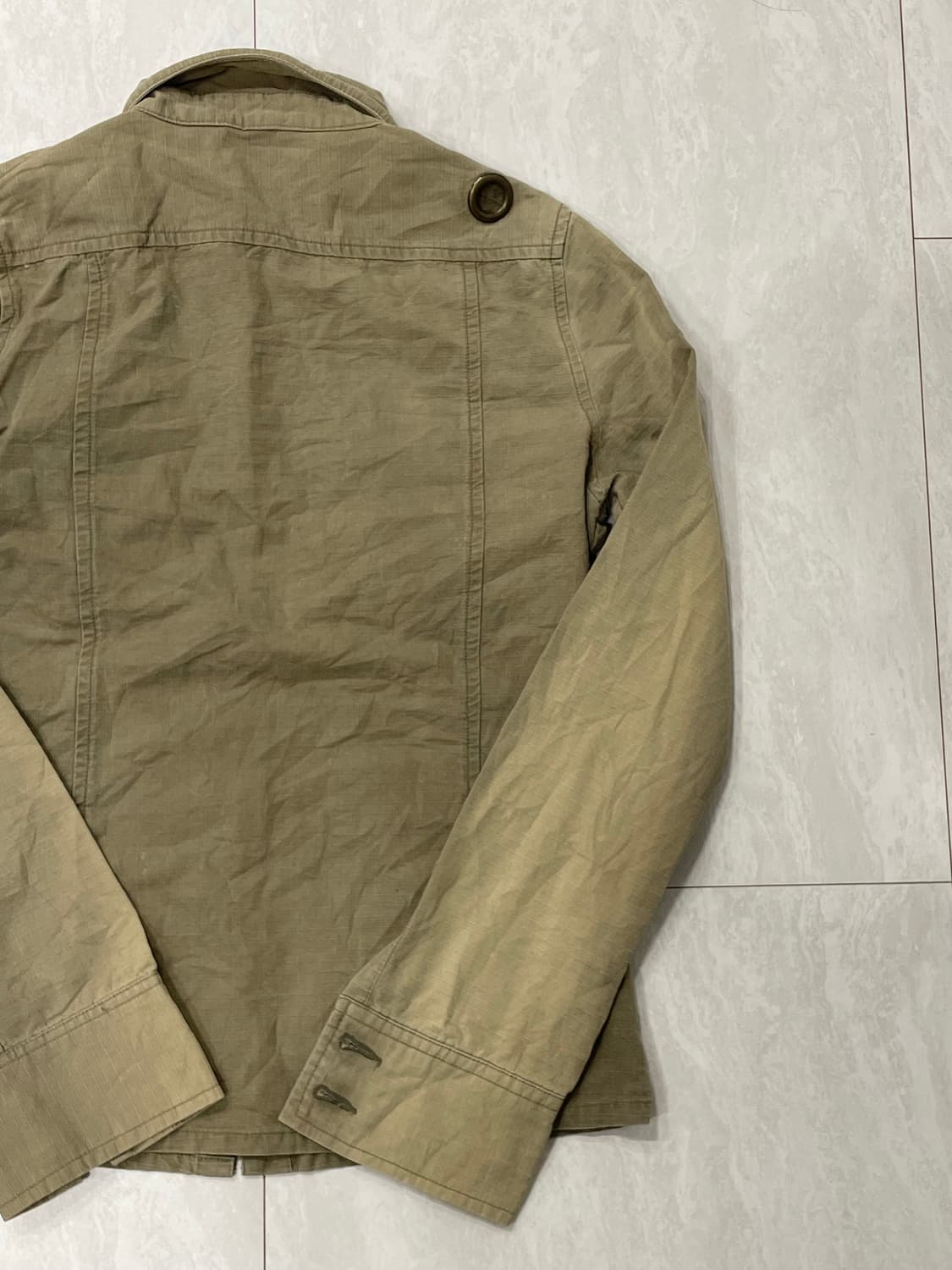 goa 고아 밀리터리 유틸리티 워싱 셔츠 (Y2K) 상품이미지6