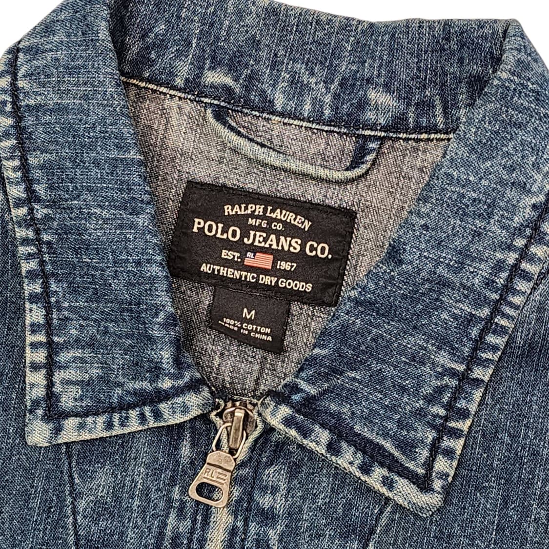 M Polo Ralph Lauren 폴로 데님 집업 자켓 상품이미지4