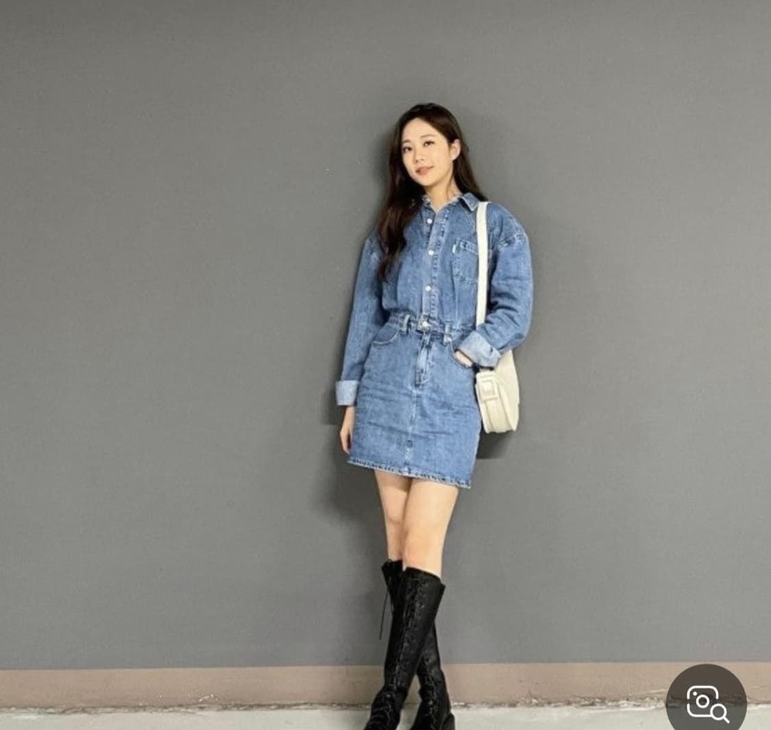 인스턴트펑크 청원피스(한소희데님룩)S 상품이미지2