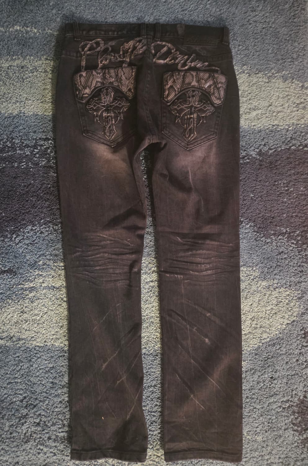 클라우드72 Cloud 72 흑데님팬츠  34사이즈 락시크 상품이미지3