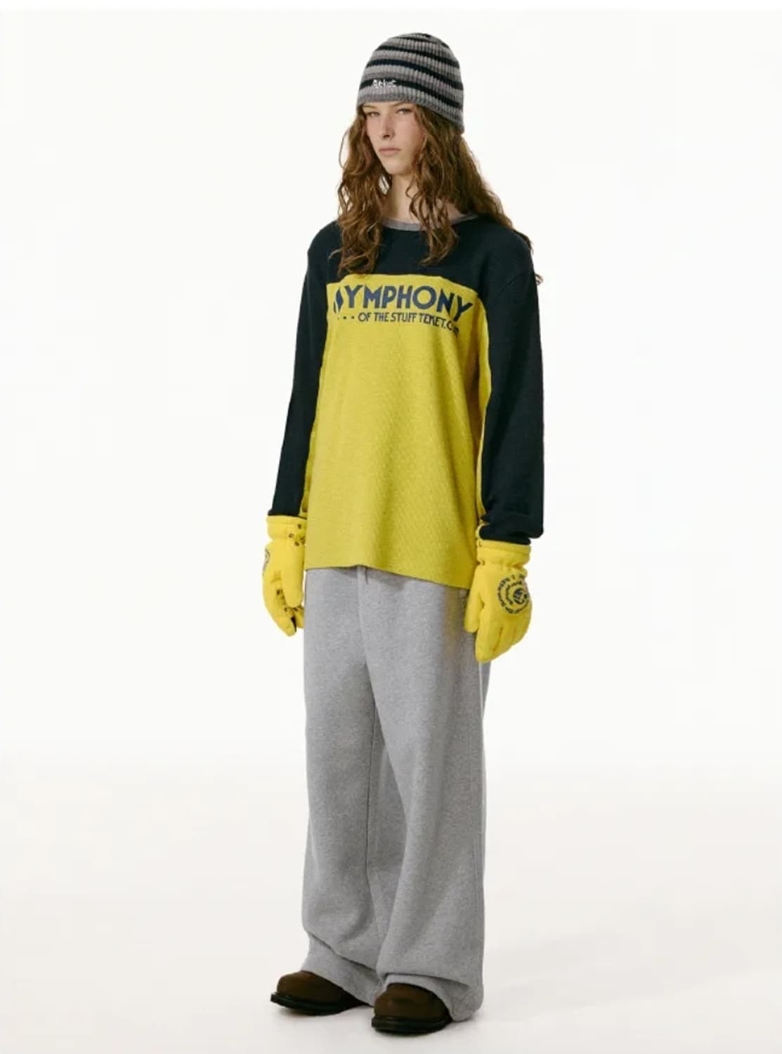 테켓 teket 롱슬리브 져지 티셔츠 S 상품이미지3