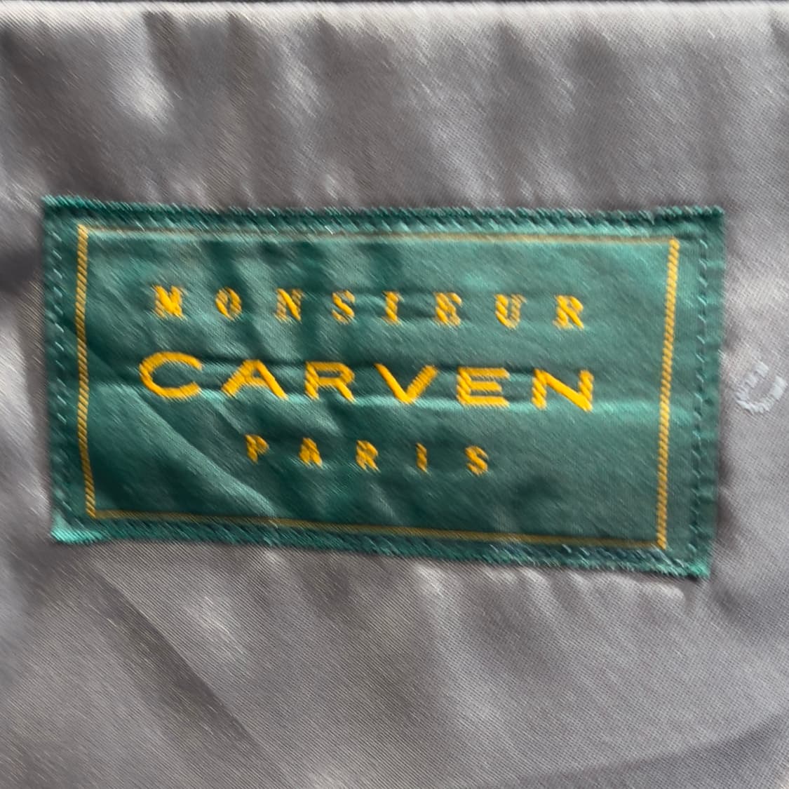 Made in Japan Monsieur CARVEN 트위드 자켓 상품이미지8