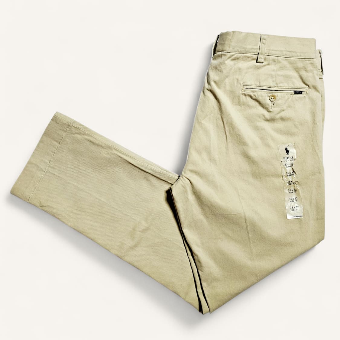 [새상품/35][폴로 랄프로렌] 신형 슬림핏 치노 팬츠 베이직 샌드 상품이미지3