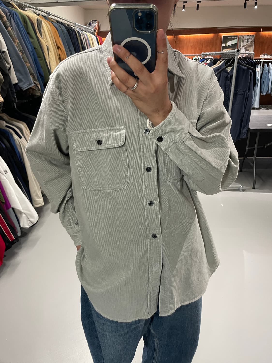 BEAMS 코듀로이 셔츠   상품이미지5