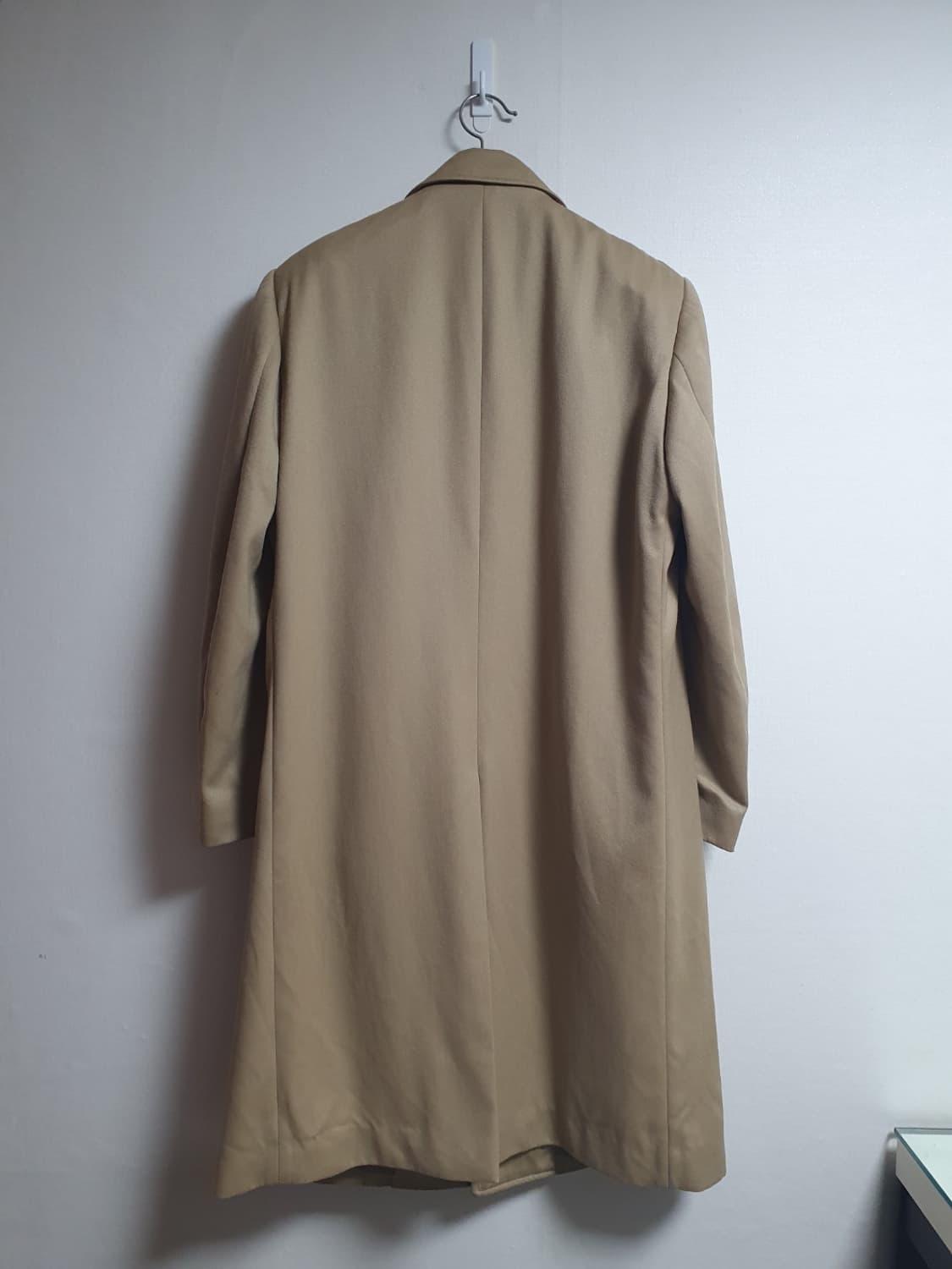 YSL 입생로랑 클래식 울 코트 샌드베이지 95 상품이미지4