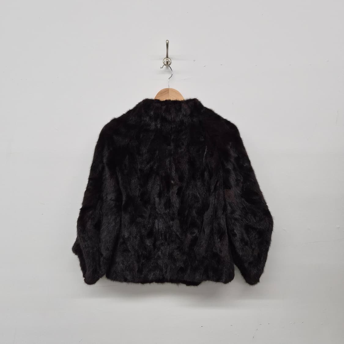 블랙 밍크 퍼 자켓 여성 L 상품이미지6