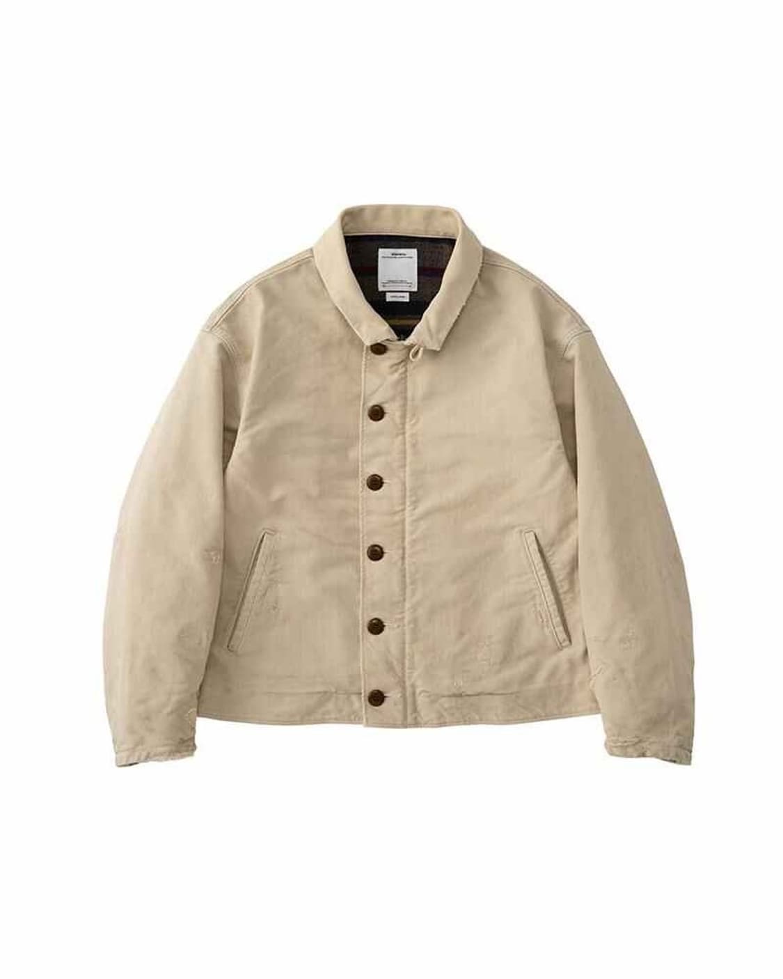 VISVIM PURSER DECK JKT G.CORD IVORY 상품이미지1