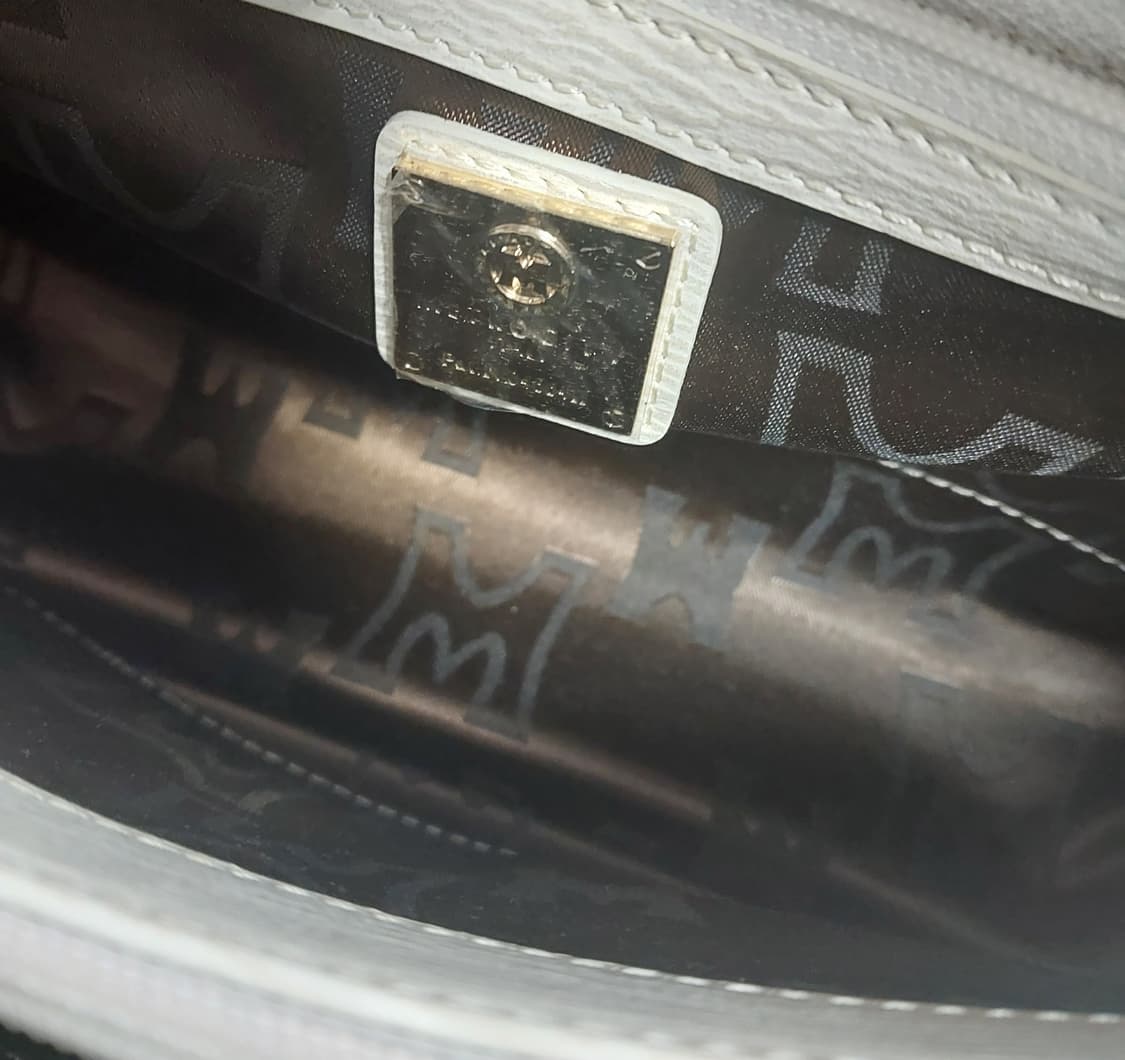 메트로시티 화이트 토트백 y2k 상품이미지9