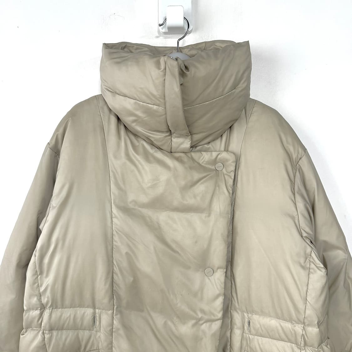 시스템 23 하이넥 구스 다운 롱 패딩 점퍼 상품이미지3