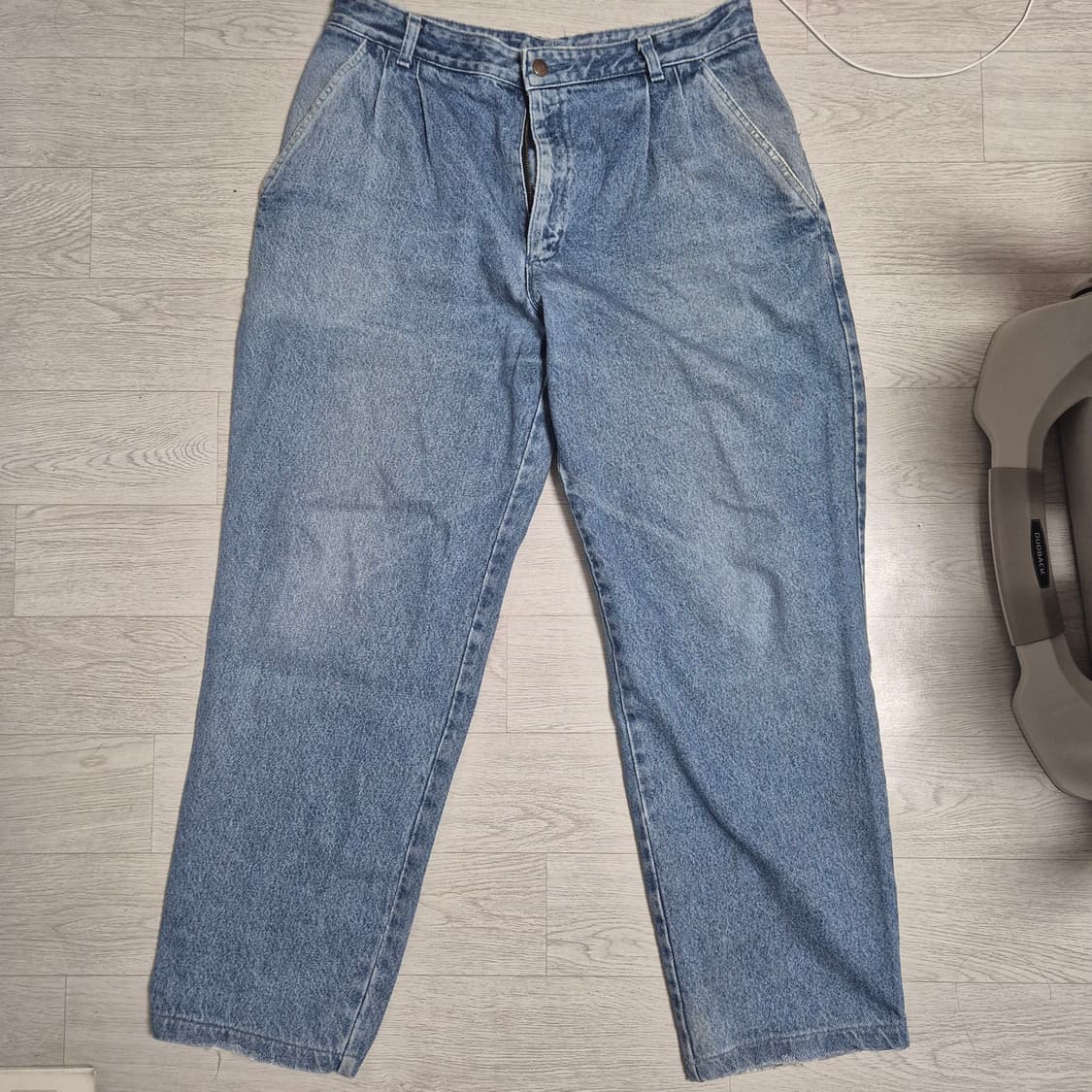 90-00s Lee riders 투턱 데님 상품이미지1