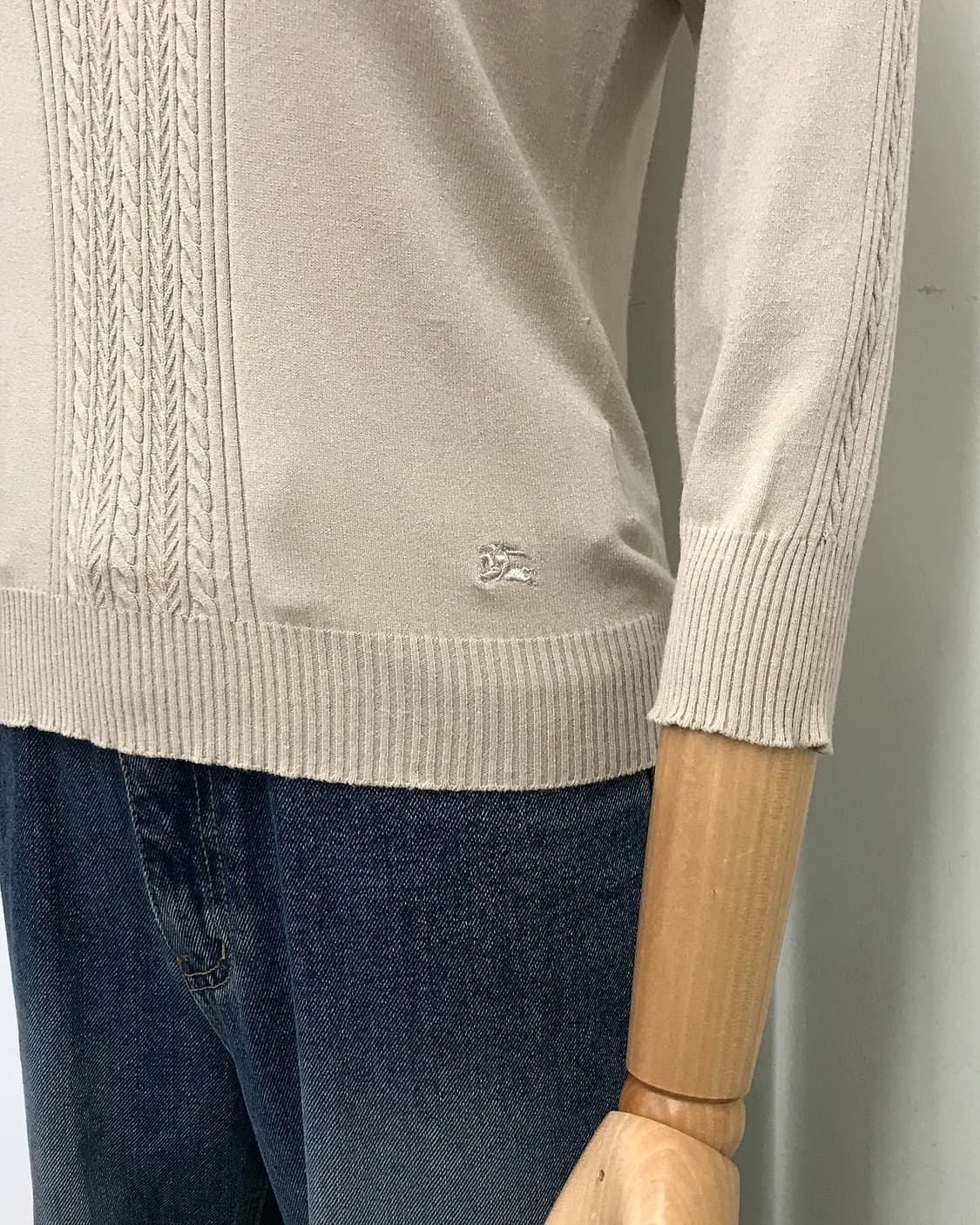 버버리 로고 7부 니트 상품이미지9