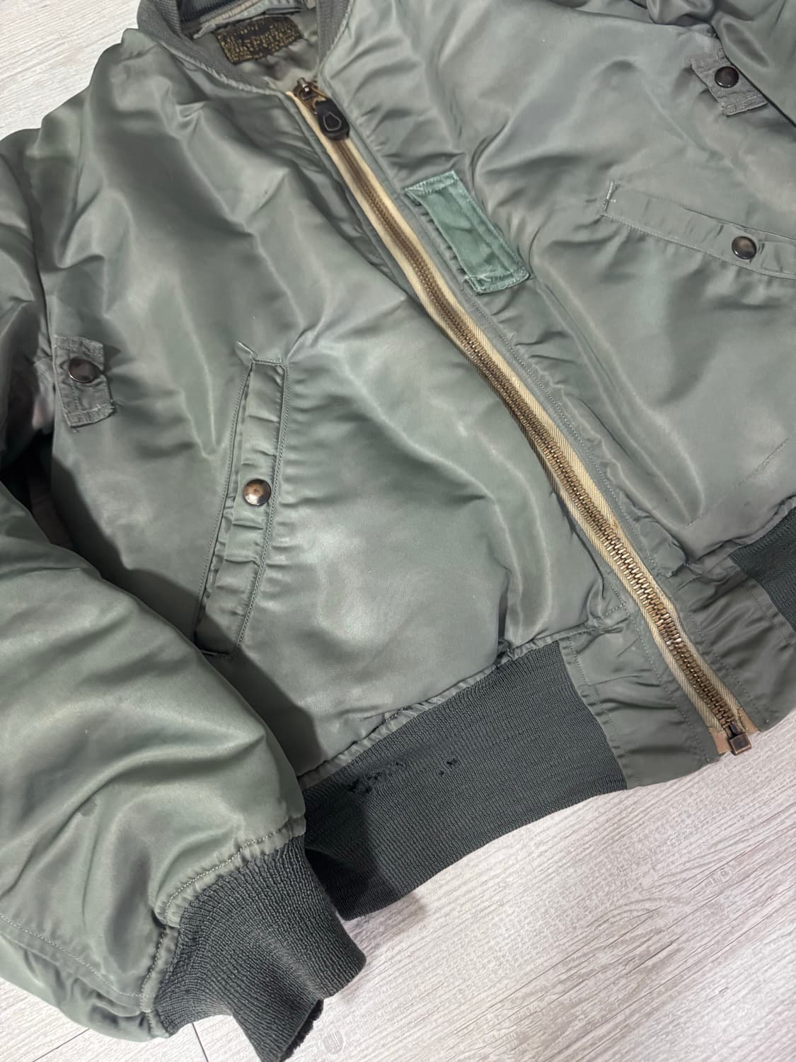 1958y 오리지널 MA1 자켓 / 돕스인더스트리 / M 상품이미지5