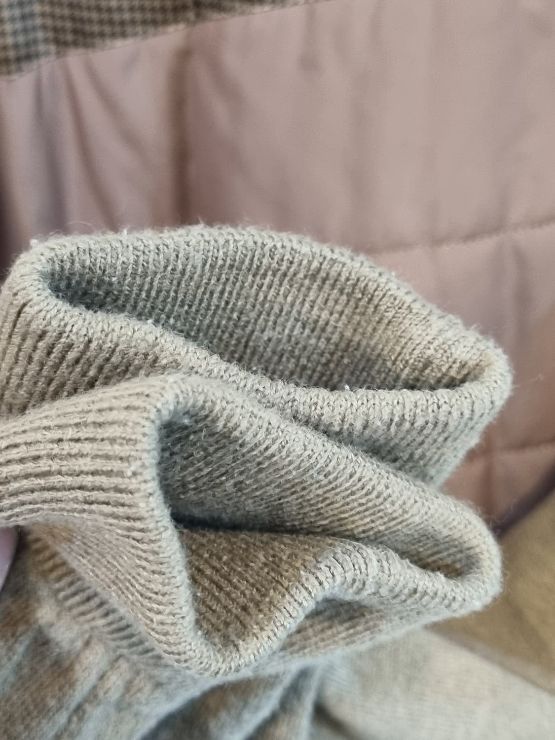 로베르타 방풍 반집업 니트 100 상품이미지4