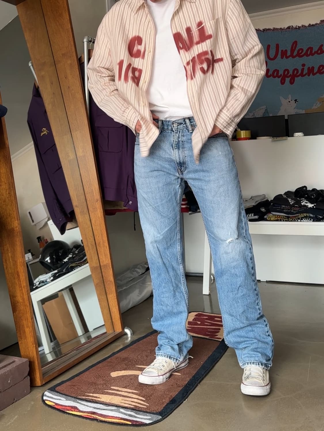 Levis 리바이스 505 데님 팬츠 w34 상품이미지1