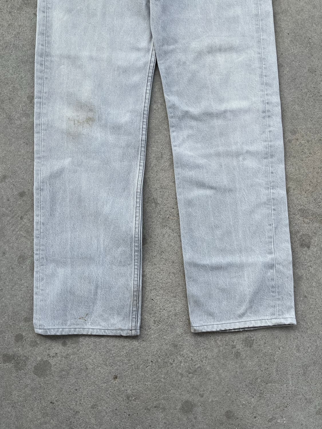 빈티지 리바이스 501 데님 팬츠 그레이 상품이미지5