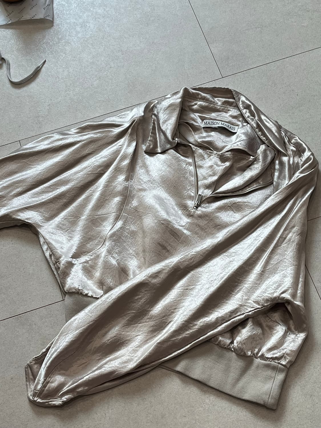 메종마레 Aesthetic 집업 베이지 34 상품이미지2