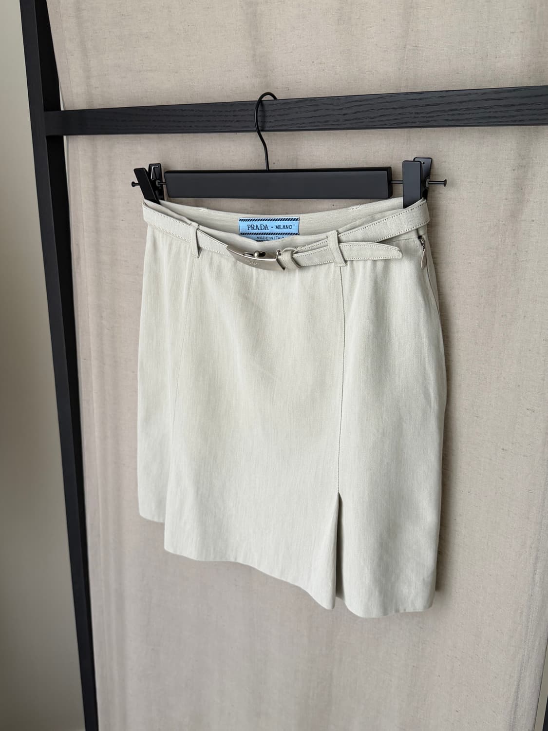 Prada 1993 s/s belted midi skirt 상품이미지7