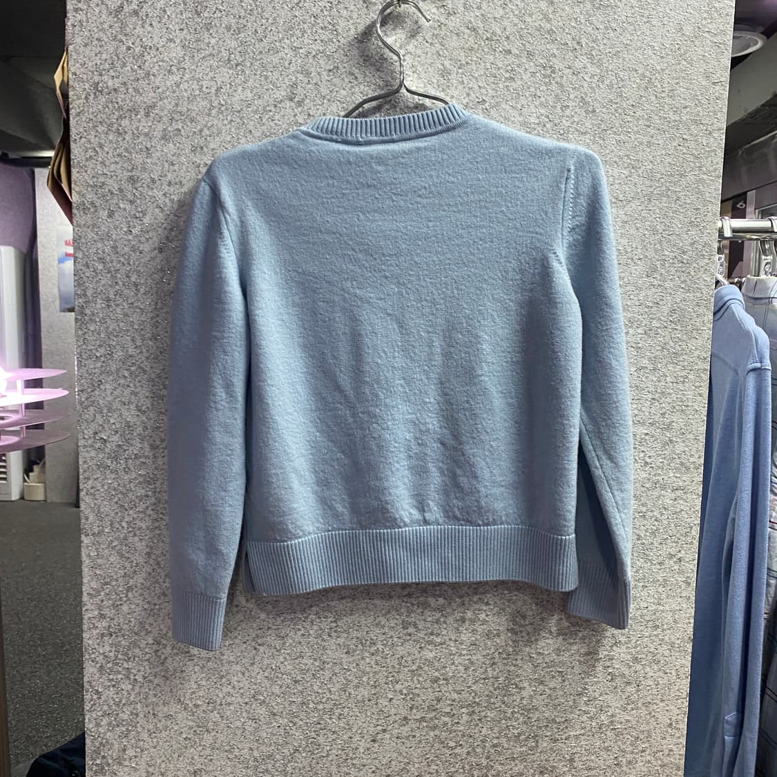 메종키츠네 더블 폭스와펜 스카이 가디건 B4556 상품이미지4