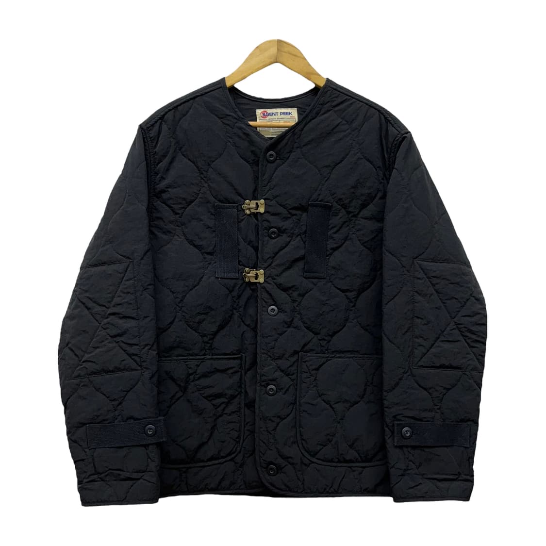 [M] 에이전트 픽 클립 나일론 퀼팅 자켓 상품이미지1