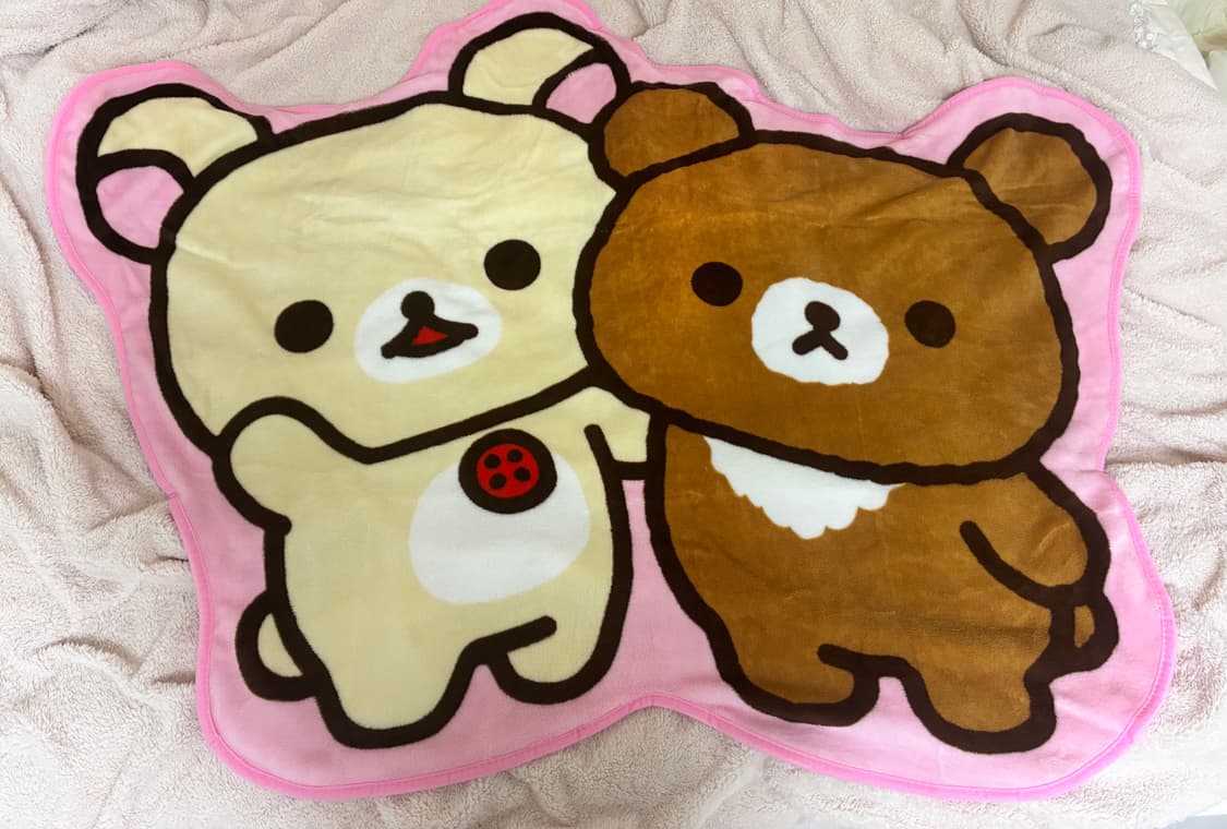 코리락쿠마 코구마 대형 담요 상품이미지1