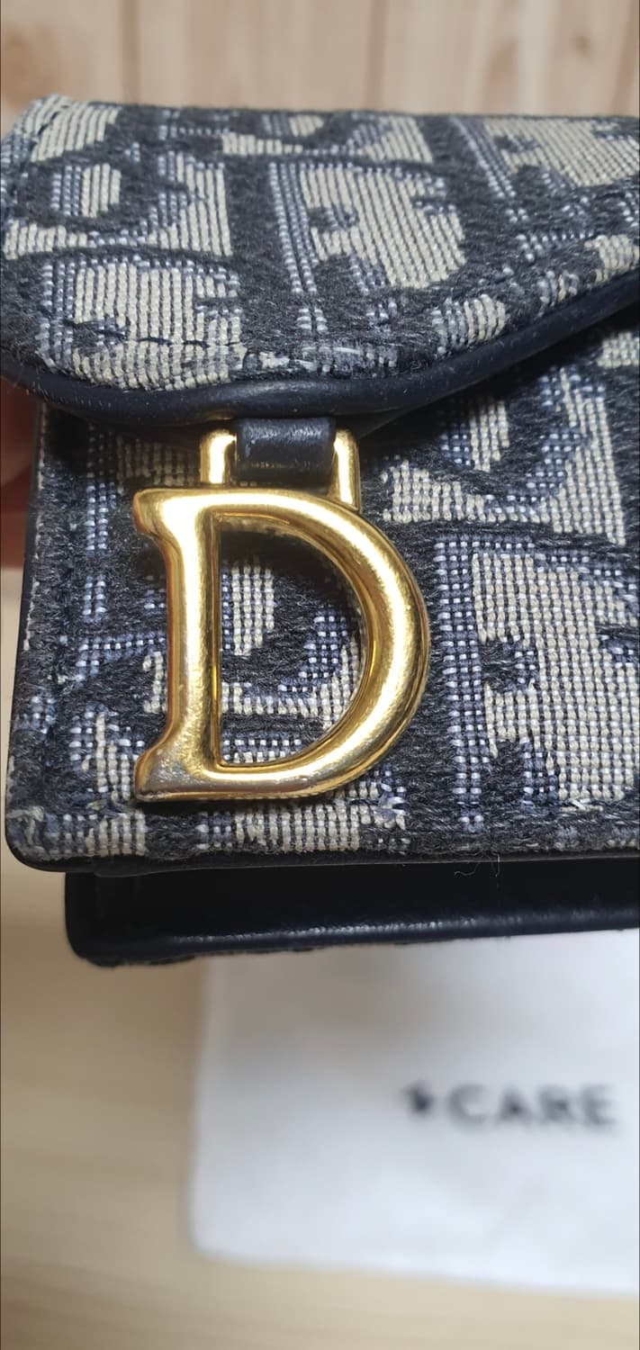 디올 오블리크 새들 지갑/카드지갑 정품A급(감정O) 상품이미지4