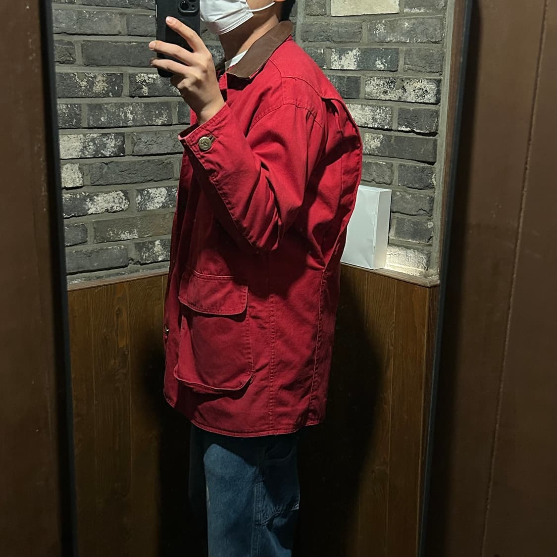 S) 말보로 컨트리 스토어 레드 필드 헌팅 자켓 상품이미지10