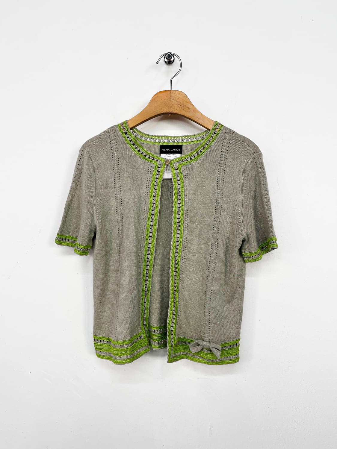 RENA LANGE made in italy 반팔 가디건 상품이미지5