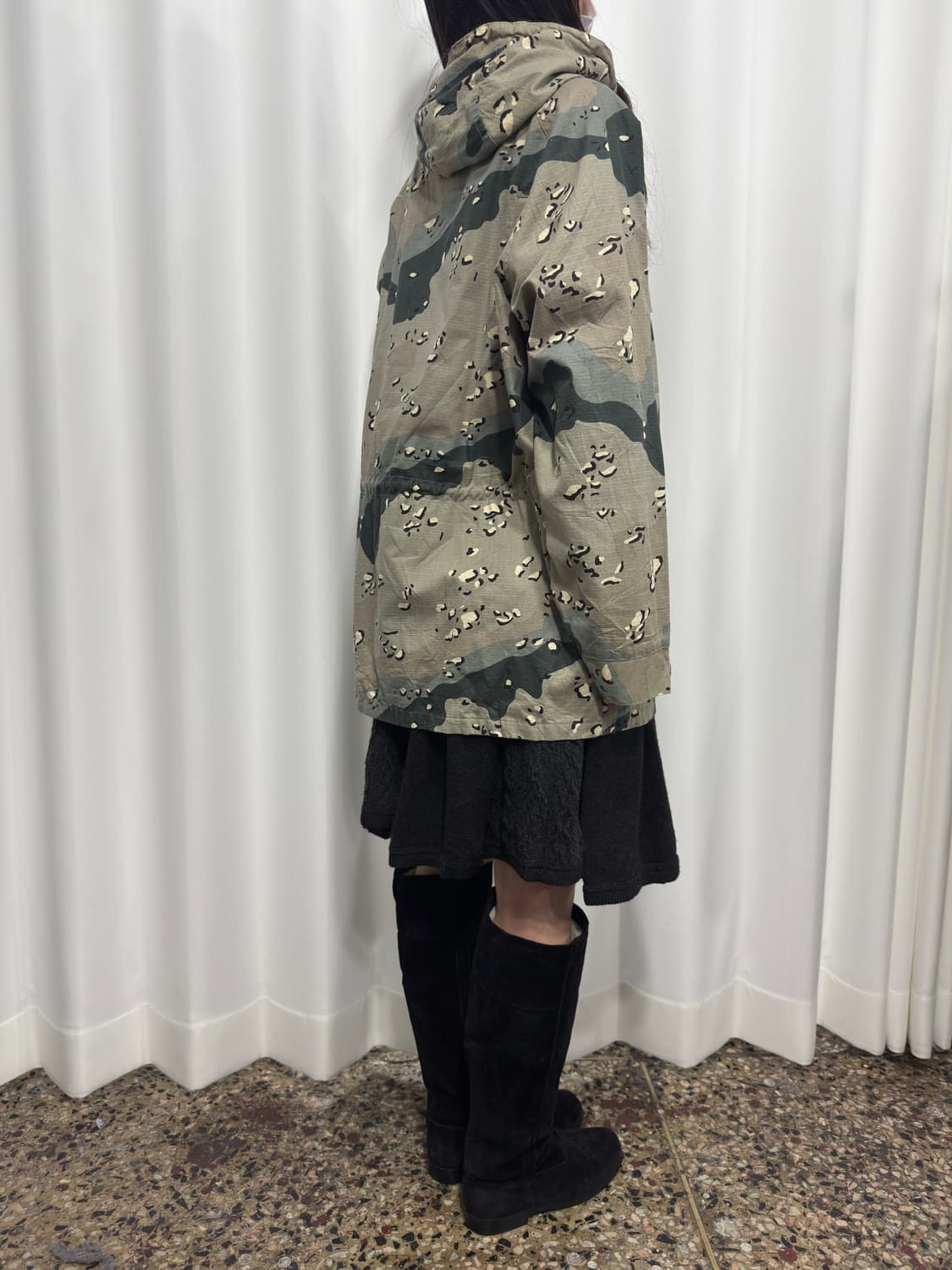 camo hood jacket 상품이미지5