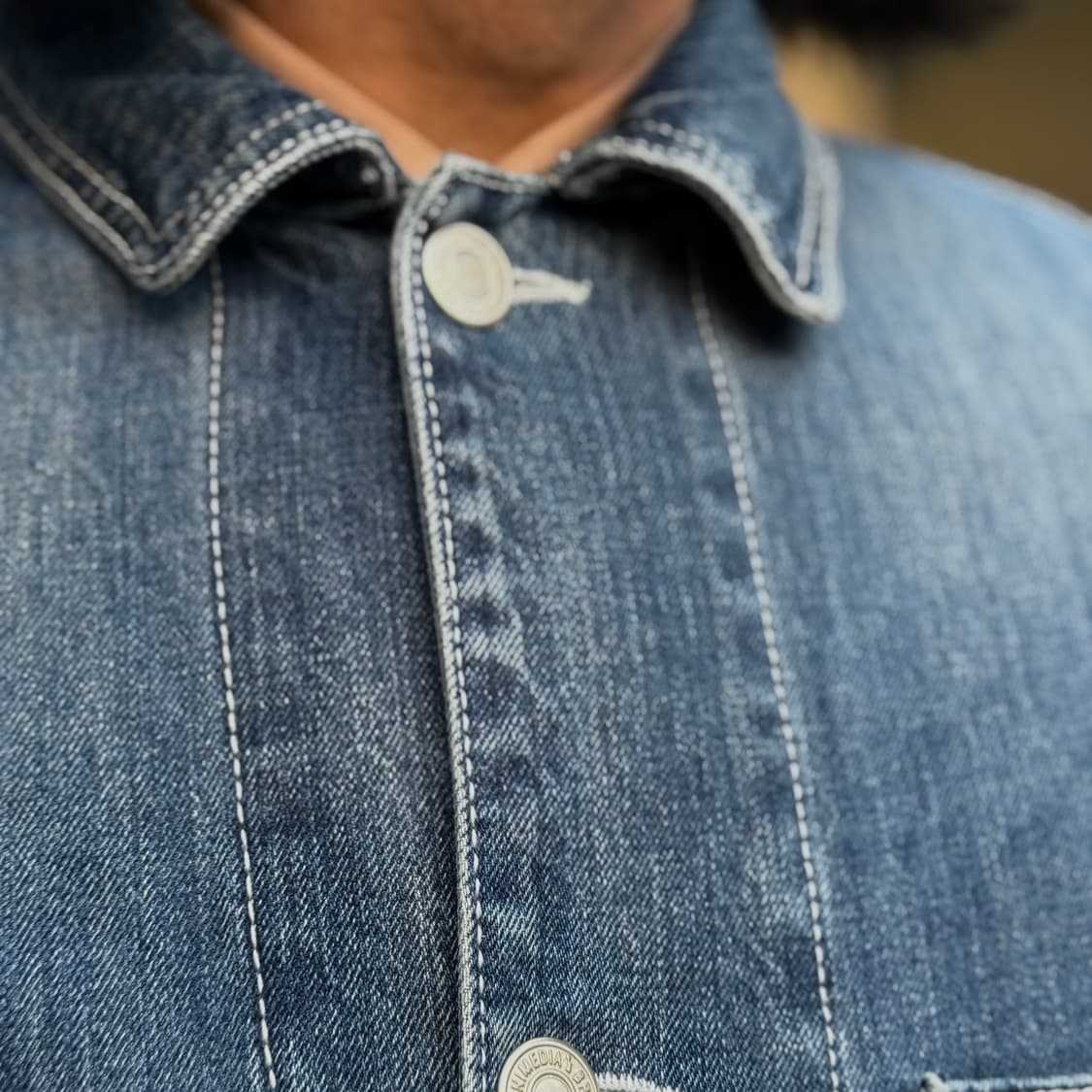 브라운브레스 데님 초어자켓 M 상품이미지9