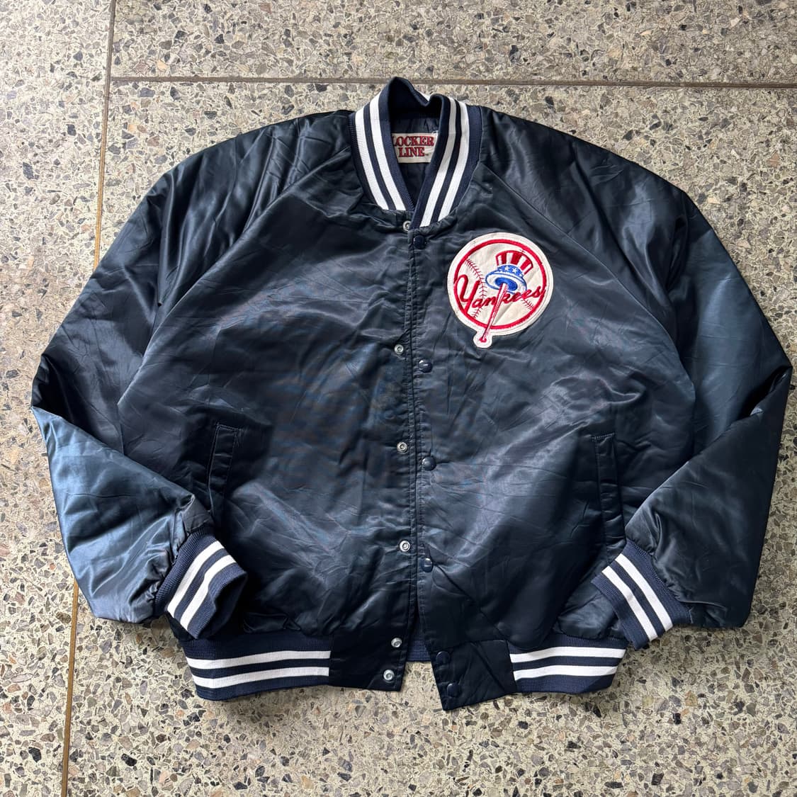 [L] 90s Locker Line 뉴욕양키즈 스타장 야구점퍼 상품이미지1