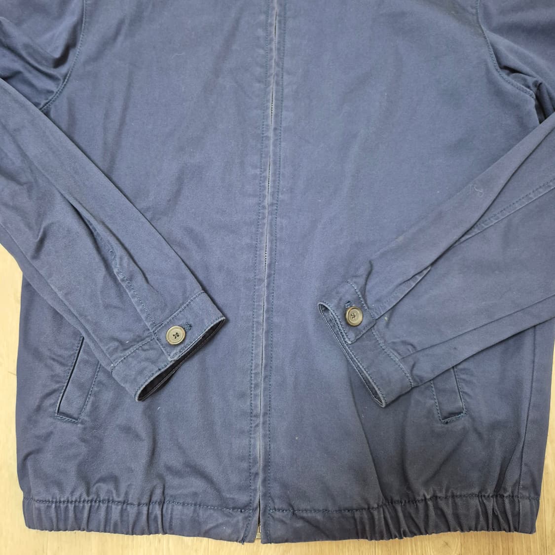 스파오 남성 스탠다드 카라 블루종 자켓 상품이미지3