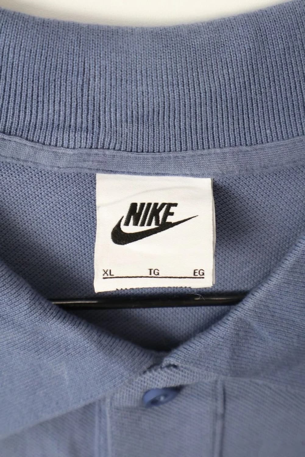 Nike Swoosh Polo Shirt Blue 상품이미지6