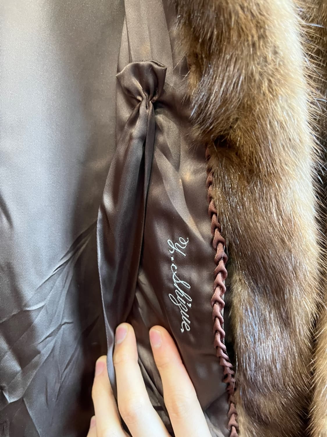 Wood Notes by Osfur 밍크 코트 자켓 상품이미지6