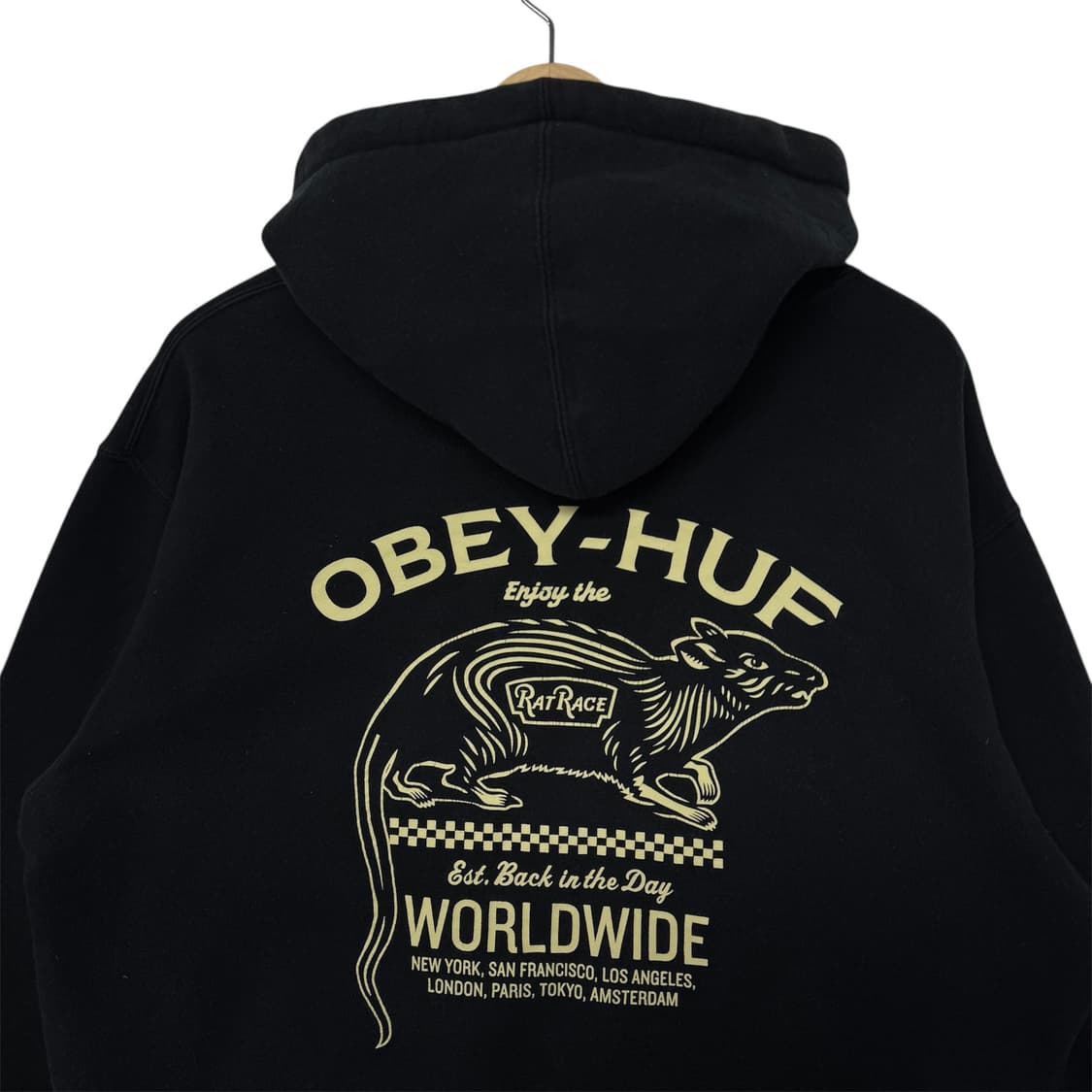 오베이X허프 레빗레이스 후드티 상품이미지2