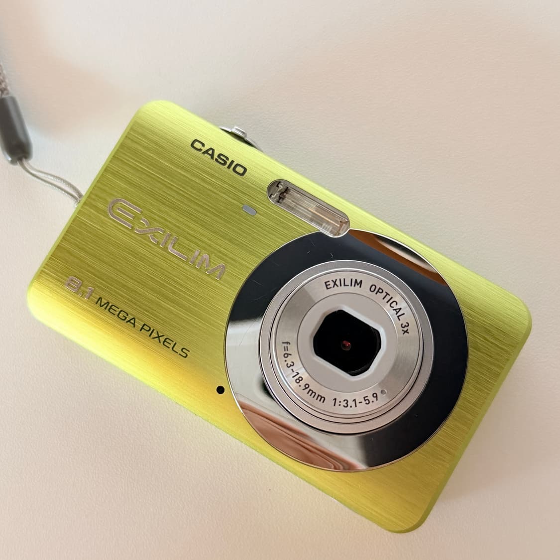 💚카리나 최예나 토모토모픽 미품 💚카시오 엑슬림 EX-Z80 라임그린 상품이미지6