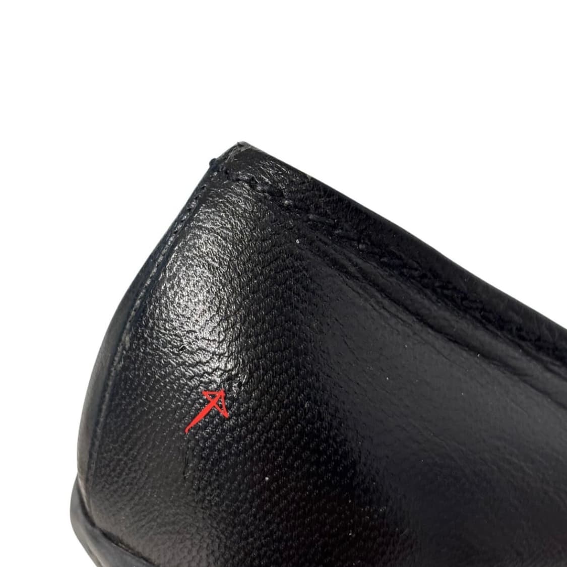 프라다 37.5 삼각 로고 플랫 로퍼 . 초콜릿 상품이미지8