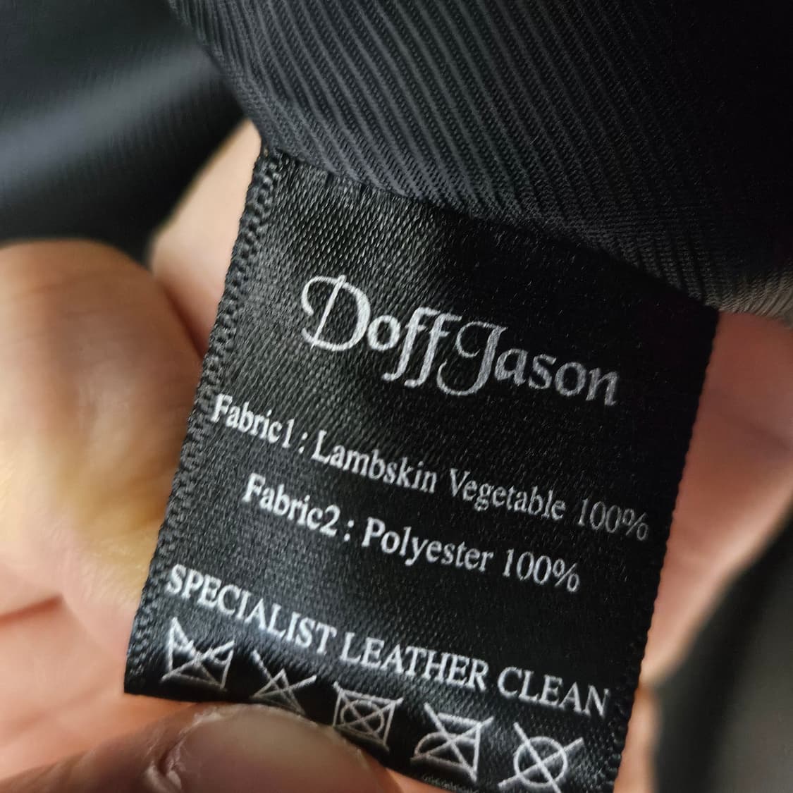 도프제이슨 프리미엄 베지터블 100 라이더 가죽자켓 상품이미지3